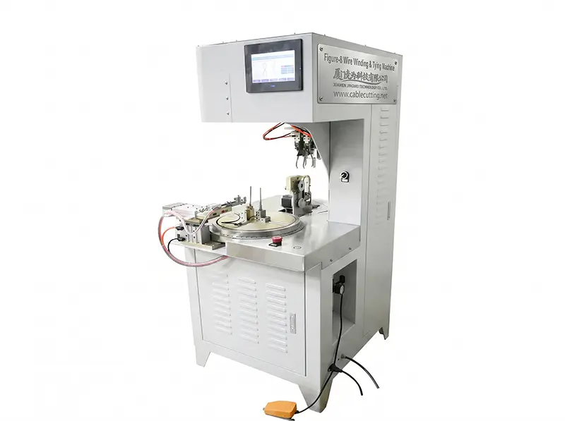 Automatic Figure-8 Wire Winding &amp; Tying Machine for Thick Cables WPM-81B