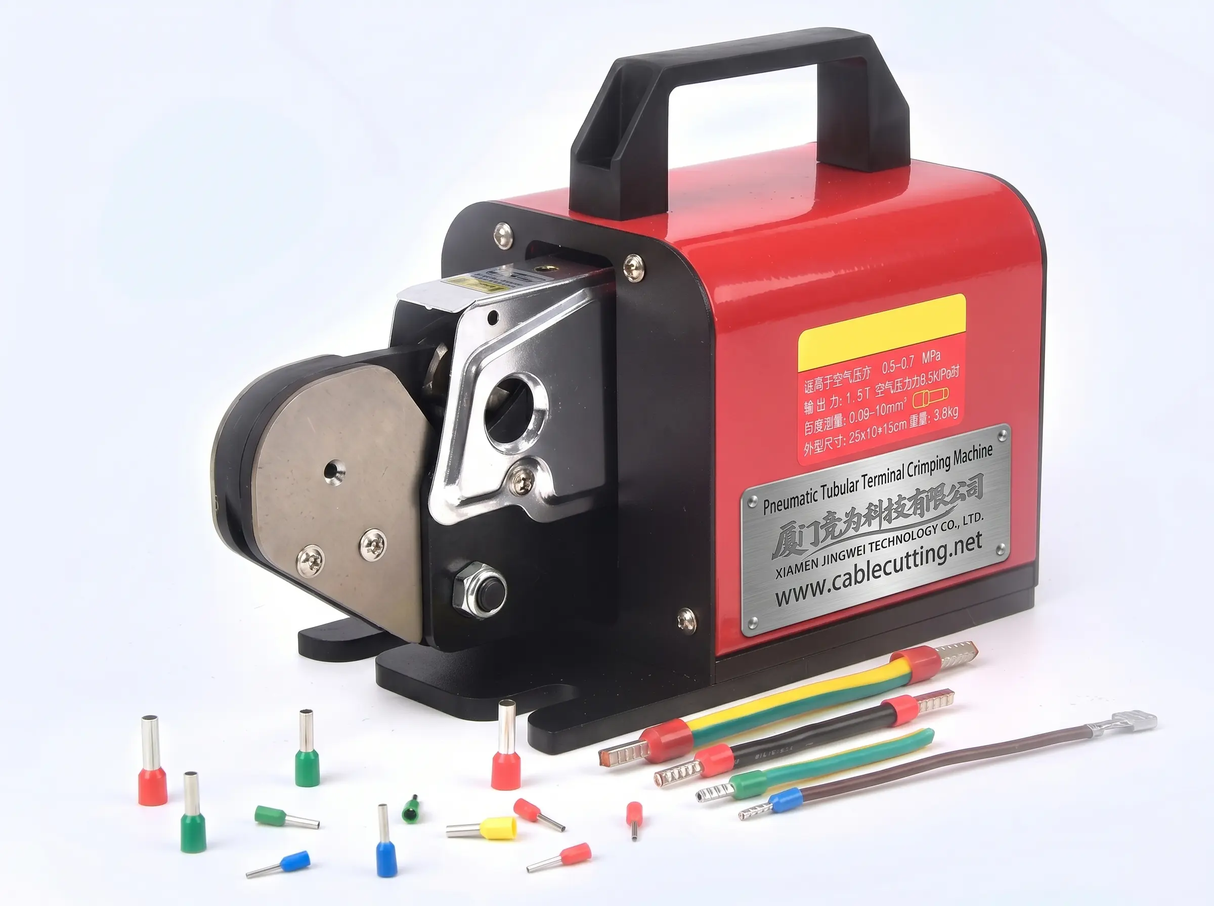 Pneumatic Tubular Terminal Crimper T6-4
