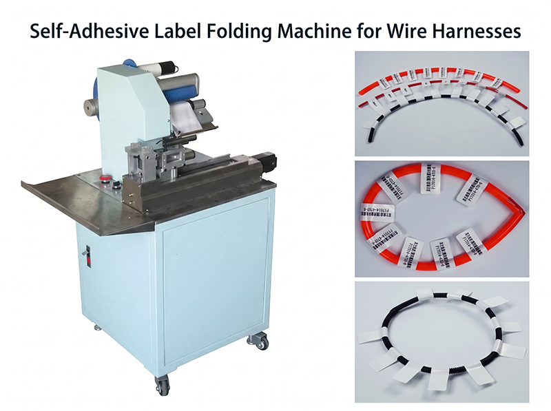Self-Adhesive Label Folding Machine WPM-60-A with Video Guide