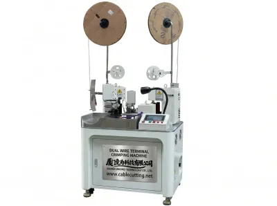 Otomatik Çift Kablo Terminal Sıkma Makinesi WPM-180