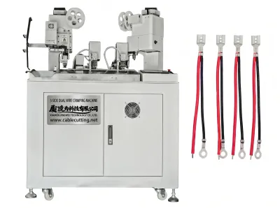 Otomatik Üç Taraflı Çift Tel Sıkma Makinesi WPM-038F