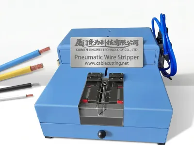 Pnömatik Kablo Sıyırma Makinesi Bıçak Değişimsiz WPM-0.5-10MM2