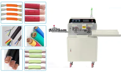 Büyük kesitli 6–95 mm² kablolar için tam elektrikli kablo soyma makinesi JW-895F