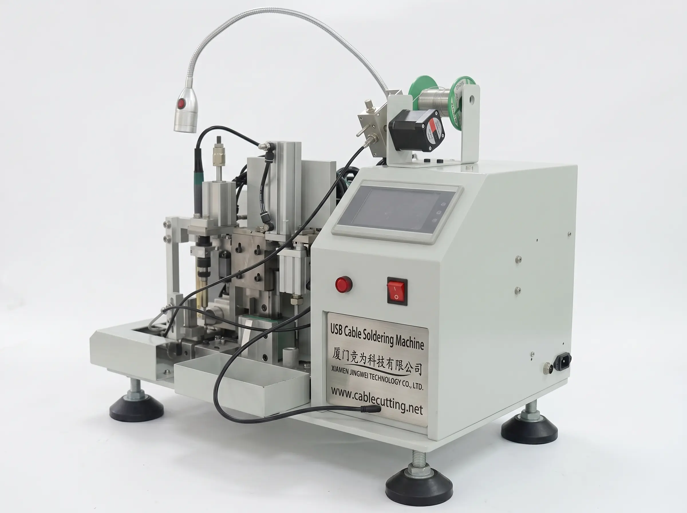 Automated USB Data Cable Connector Assembly Machine