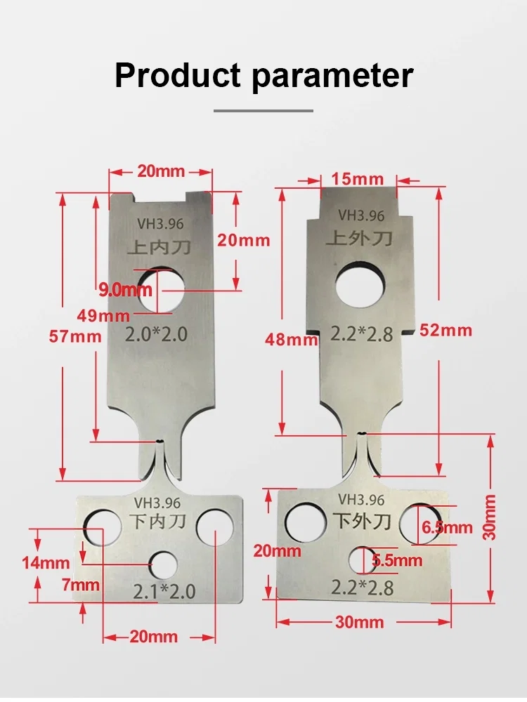 Terminal sıkma makinesi için OTP Tungsten çelik bıçak, Terminal makine bıçağı, OTP bıçağı, Tel Şerit ve Sıkma Makinesi Kalıpları, Sıkma Makinesi İçin Montaj Bıçağı, Sıkma Bıçağı