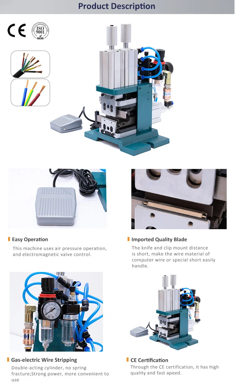 WPM-4F + T Çok çekirdekli tel Sıyırma ve Büküm Makinesi, tel Sıyırma ve Büküm Makinesi, Sıyırma Makinesi, Büküm Makinesi, Tel Sıyırma Büküm Makinesi