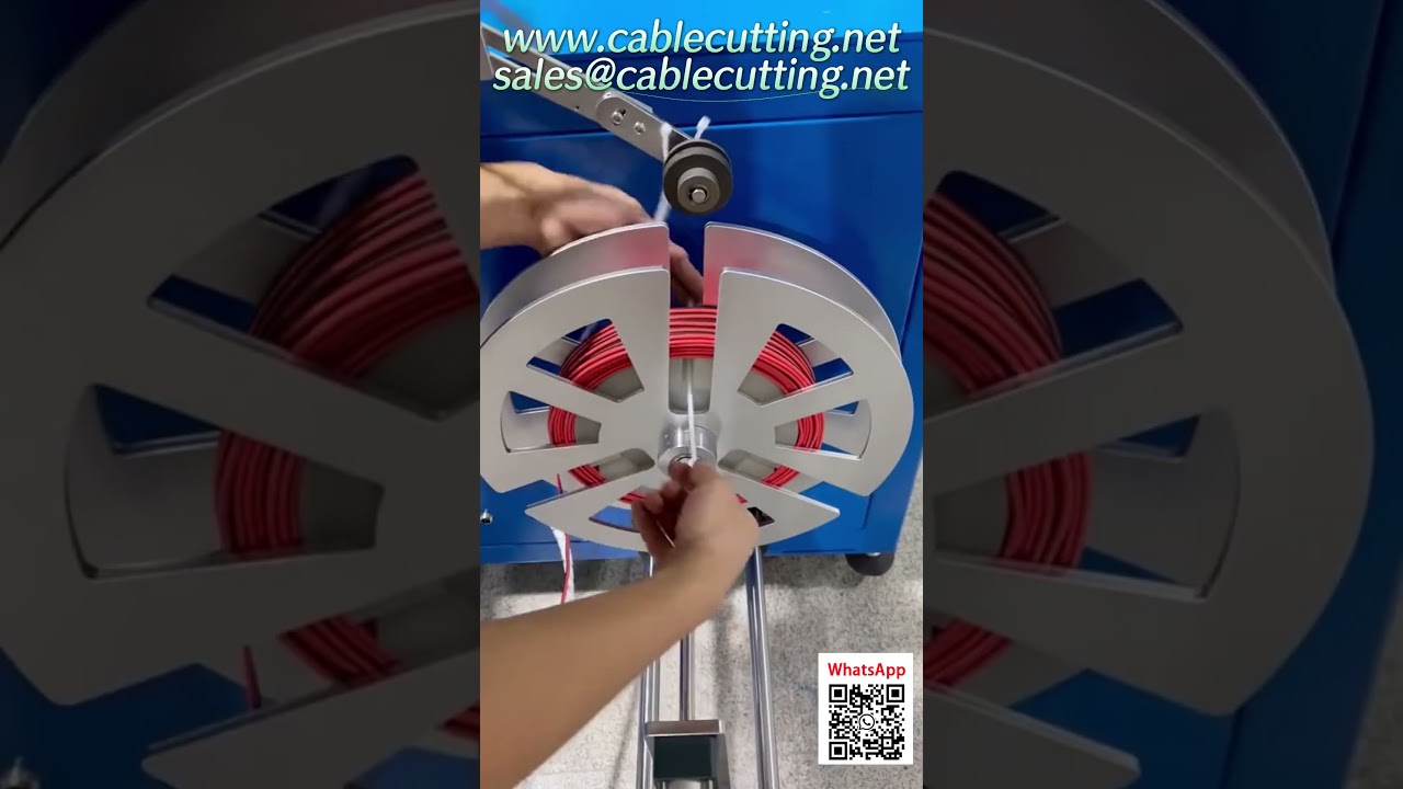 Uygun Maliyetli ve Yüksek Verimli Otomatik Kablo Sarma Makinesi - Network ve Coax Kablolar İçin