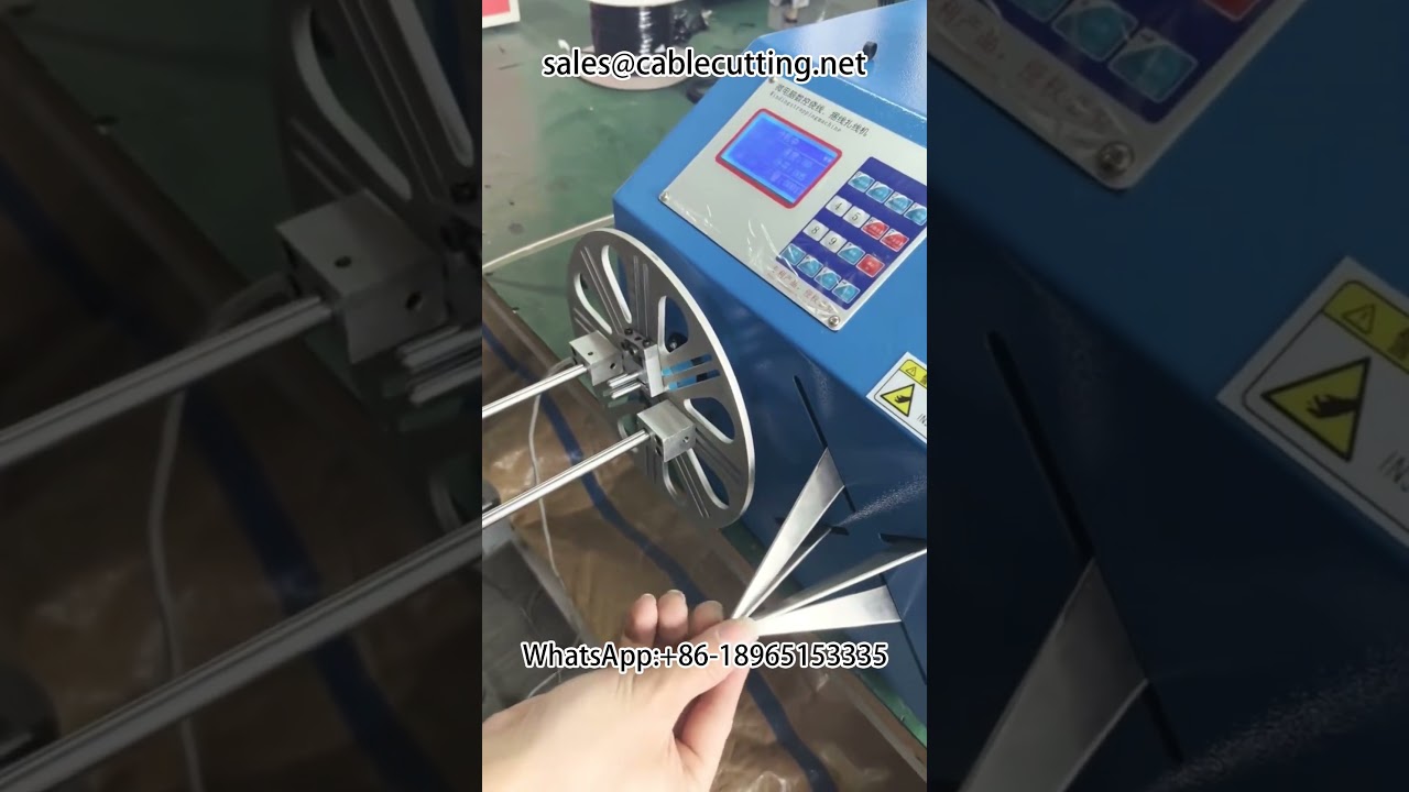 Veri Kablosu Sarma ve Sıyırma Makinesi | Otomotiv Kablo İşleme Ekipmanı