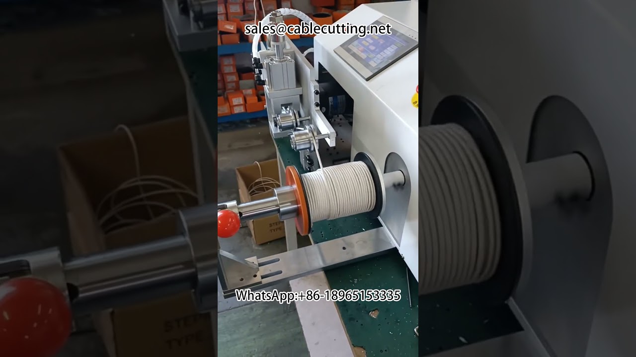 Otomatik Metre Sayma, Ayırma, Kesme ve Sarma Makinesi | Kablo İşleme Çözümleri