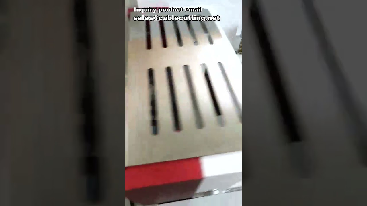 Otomatik PVC Boru, Kablo Boru ve Isı Büzüşen Boru Kesme Makinesi - Hızlı ve Hassas Kesim