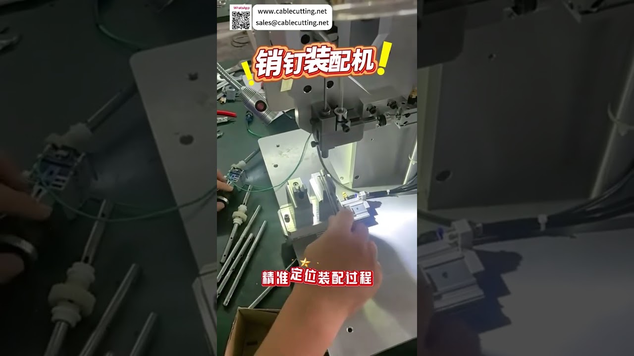 Otomatik Dübel Pimi Montaj Makinesi - Yüksek Verimli Hassas Endüstriyel Ekipman (Kısa Versiyon)
