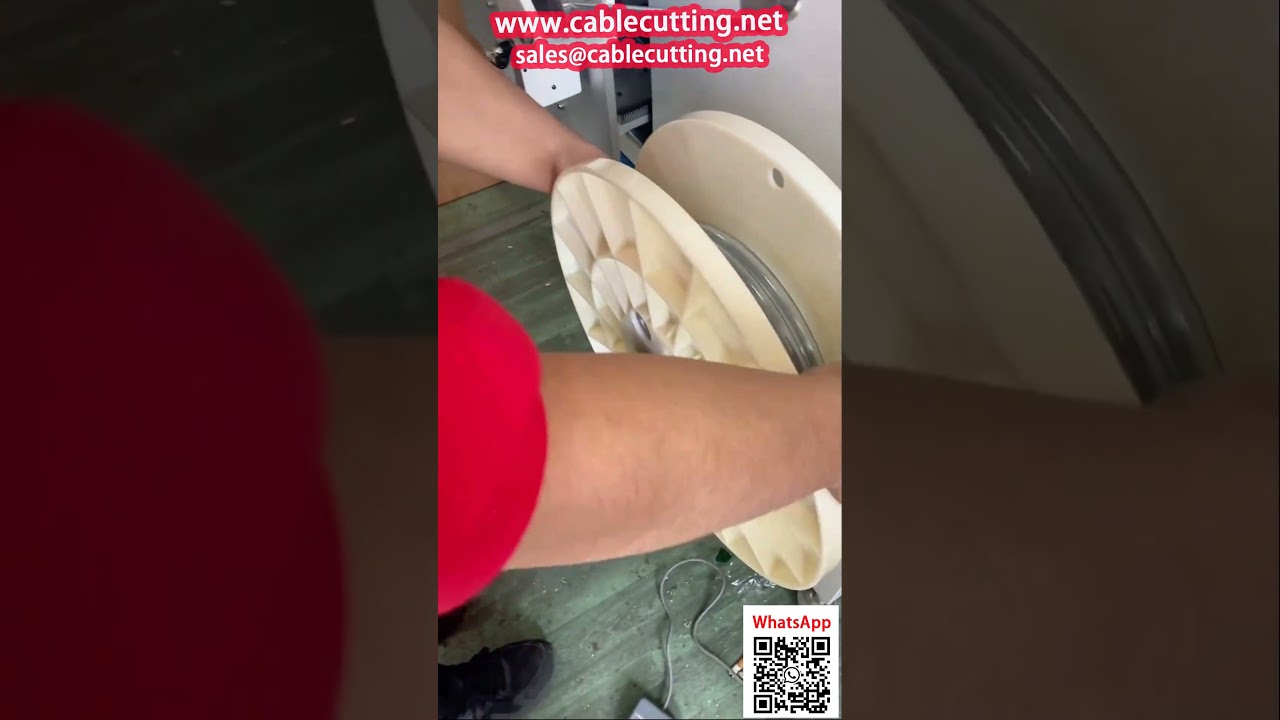 PVC Esnek Hortum için Düz Bobin Sarma ve Sayma Makinesi | Otomatik Paketleme