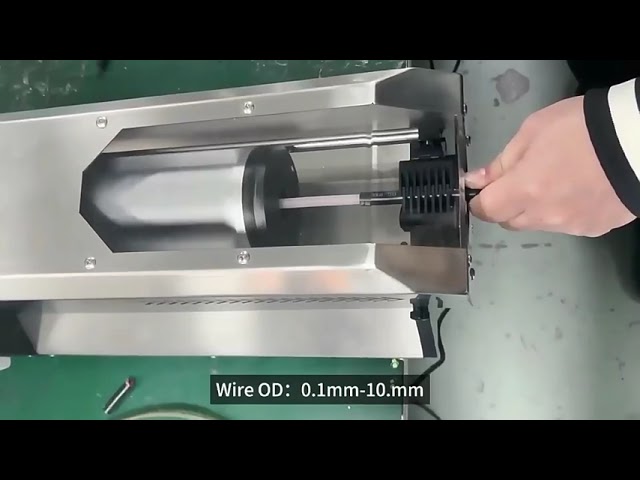 9 Katmanlı 10mm Koaksiyel Kablo Sıyırma Makinesi - Yüksek Hızlı Otomasyon
