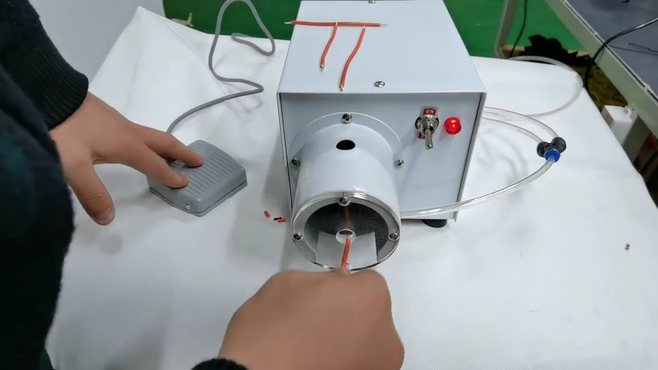 Otomatik Kablo Sıyırma ve Bükme Makinesi - Yüksek Verimli Ekipman