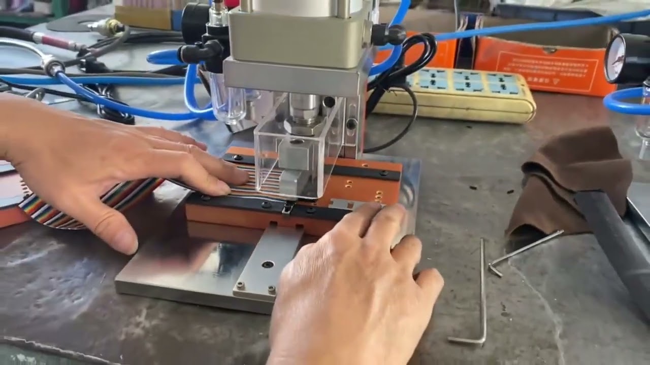 Yarı Otomatik Pres Makinesi Gerçek Zamanlı Çalışma Videosu | Endüstriyel Pres