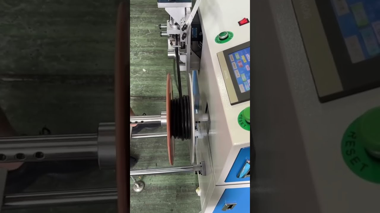 146 Model 9mm Teller İçin Hassas Metreleme ve Sarma Makinesi - 11m Rulolar, Ayarlanabilir Hız ve Özelleştirilebilir