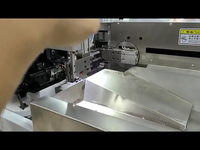 Çift Uçlu Otomatik Düz Şerit Kablo Kesme, Sıyırma ve Presleme Makinesi