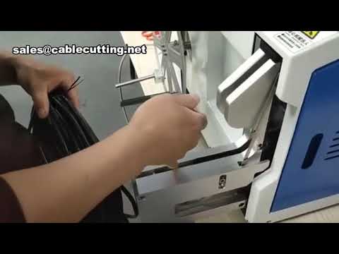 40-80mm Büyük Rulo CAT6 ve Güç Kablosu Sarma Bağlama Makinesi