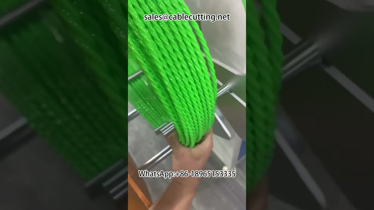 Duvar geçirici metre saymalı sarım makinesi - Büyük ruloları küçük rulolara bölme ve paketleme