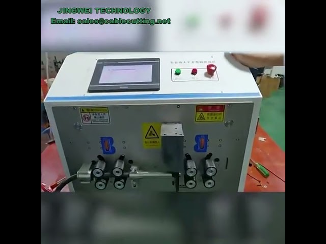 0-70mm² Tam Otomatik Bilgisayarlı Kablo Kesme ve Sıyırma Makinası | Elektronik Kılıf Kablo İşleme
