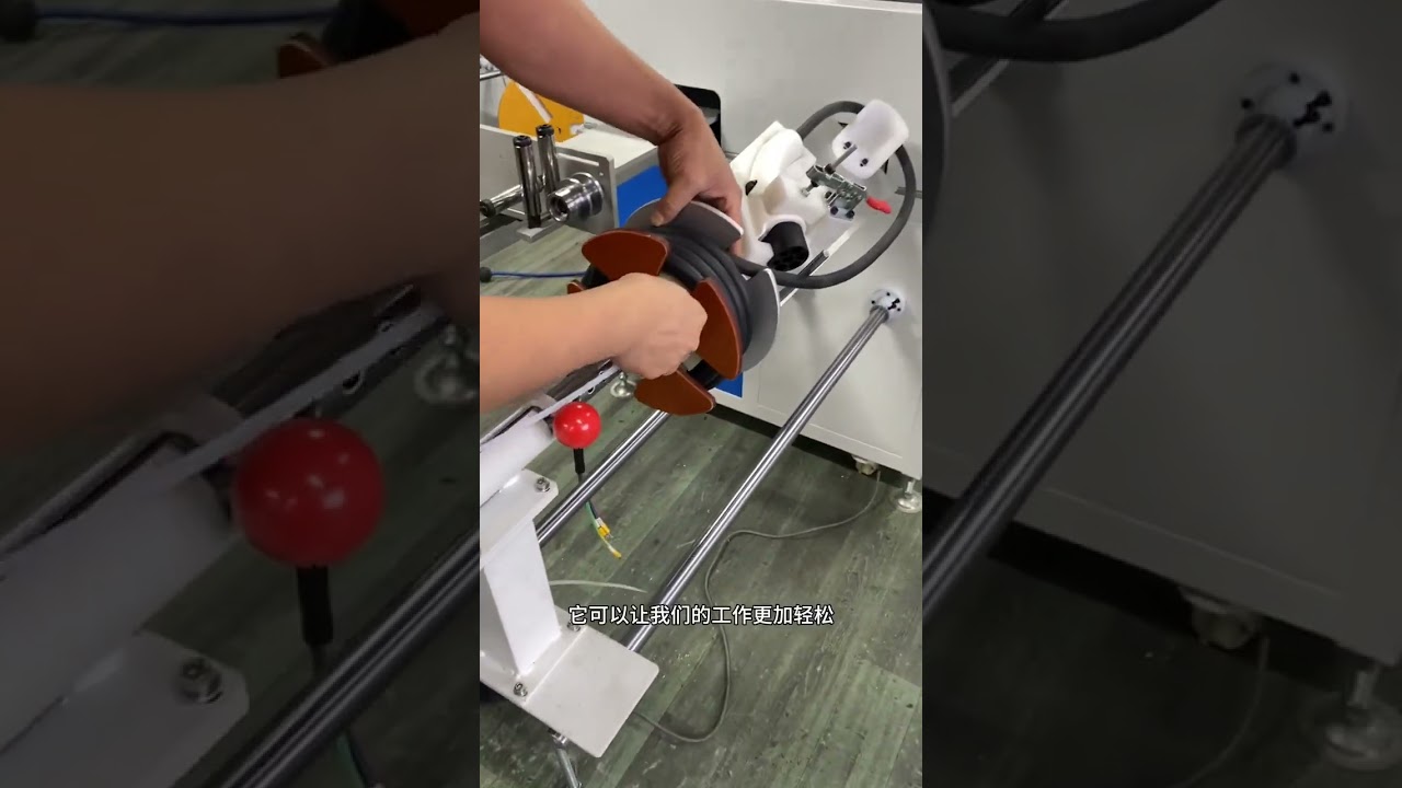 EV Şarj Kablosu Travers Sarma Makinası - Yüksek Verimli Fabrika Otomasyonu #makina #fabrika