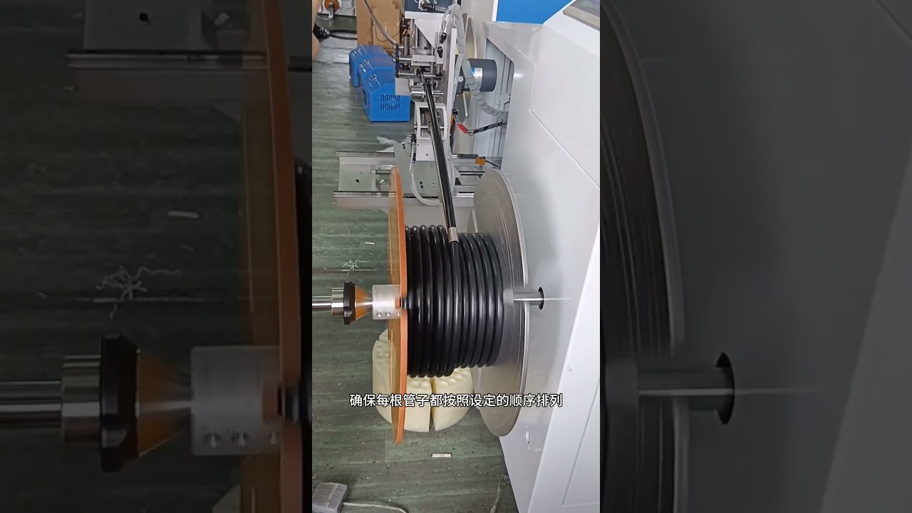 Büyük Rulo Ayırma için Otomatik Sayma, Sıralama, Kesme, Boru Sarma ve Bobinleme Makinesi