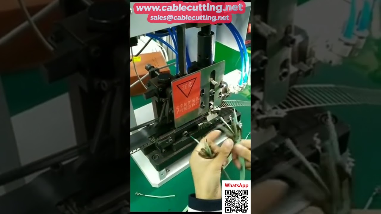 Çift Bant Beslemeli Çok Kalıplı Tel Sıyırma ve Kıvırma Makinesi