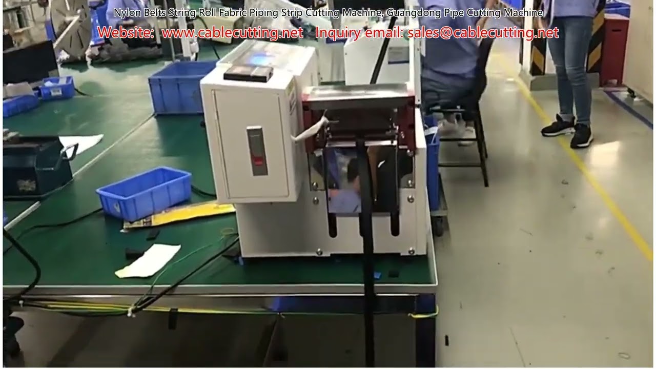 Naylon Kemer, Kumaş Boru Şerit Kesme Makinesi | Guangdong Boru Kesme Makinesi