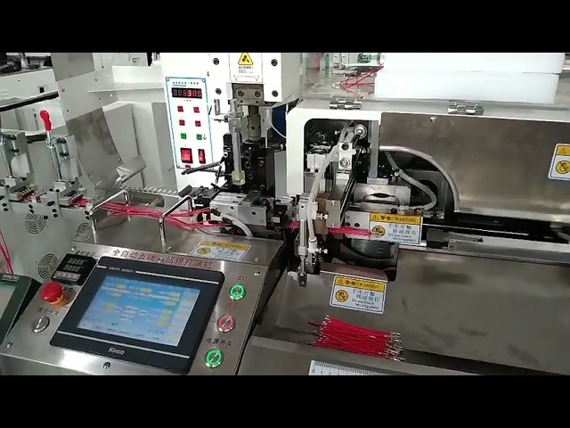 Otomatik 5 Telli Terminal Makinesi – AWG#32-16 Kablo Soyma, Sıkma ve Kalaylama (110V/220V)