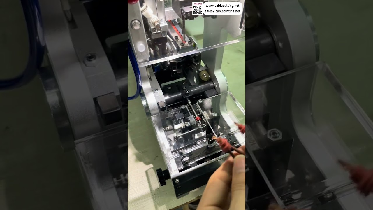 Yarı Otomatik Su Geçirmez Fiş Takma Makinesi - Otomatik Tel Beslemeli Kısa Versiyon