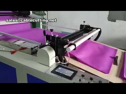 Otomatik Bilgisayarlı Enine Kesim Makinesi | Kraft Kağıt, Nonwoven, İnci Pamuk, PVC Film Kesici