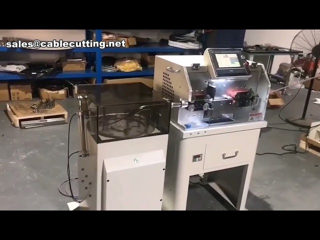 Çok Çekirdekli Kablo Sıyırma ve Sarma Makinesi - Otomatik Hat Çözümü