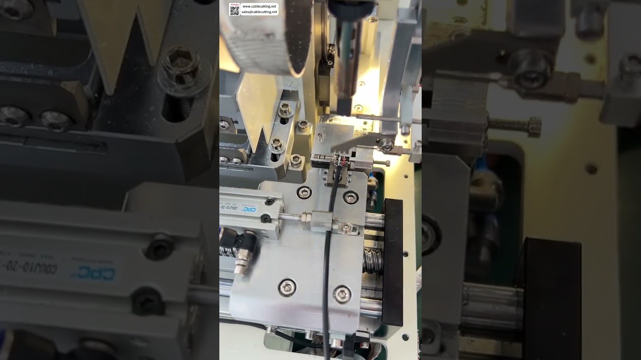 Kablo Sıyırma & Lehim Makinesi – 3,5 mm Üç Pimli Konnektör İşleme ve Lehimleme (Kısa Versiyon)