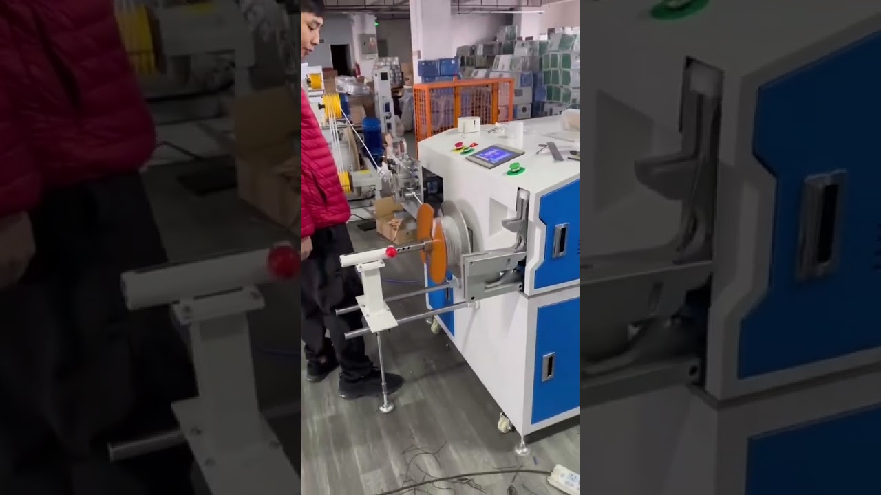 Otomatik Kablo Ölçüm, Kesim ve Demetleme Makinesi | Fabrika Verimliliği #makine