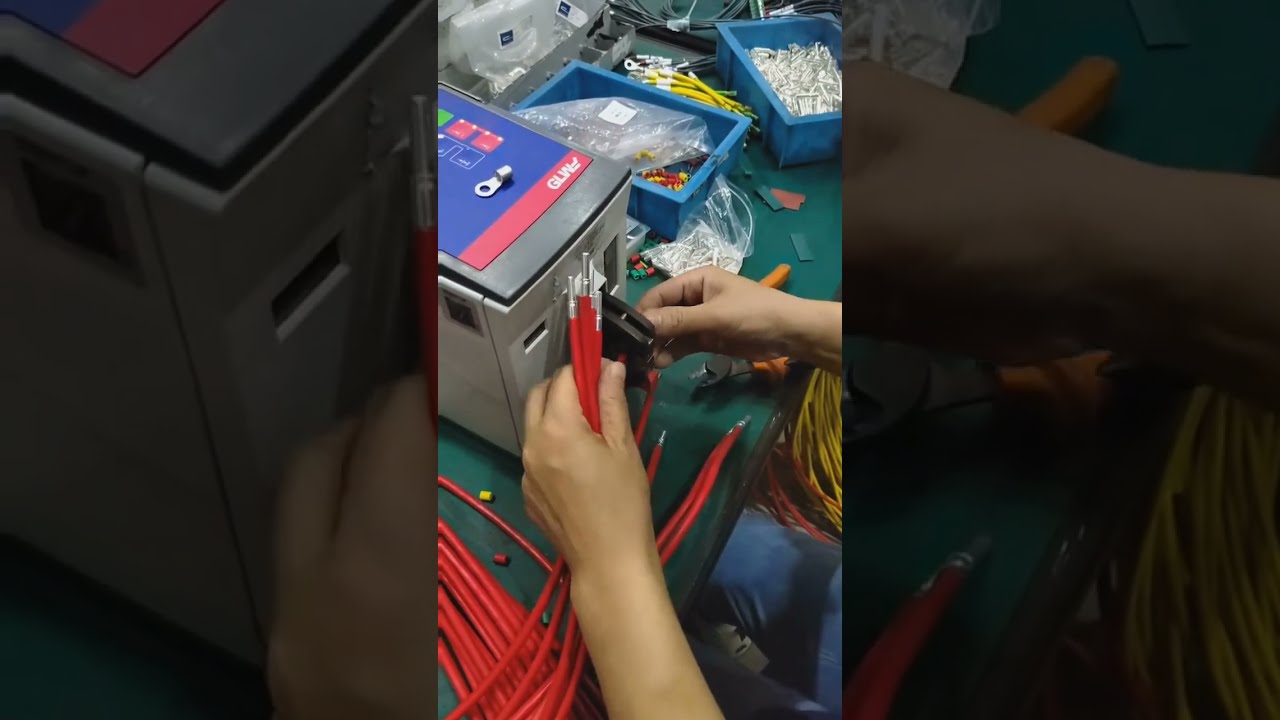 Yeni Enerji Ürünleri İçin Elektrikli Terminal Sıkma Makinesi | Otomasyon Çözümleri #makine #fabrika