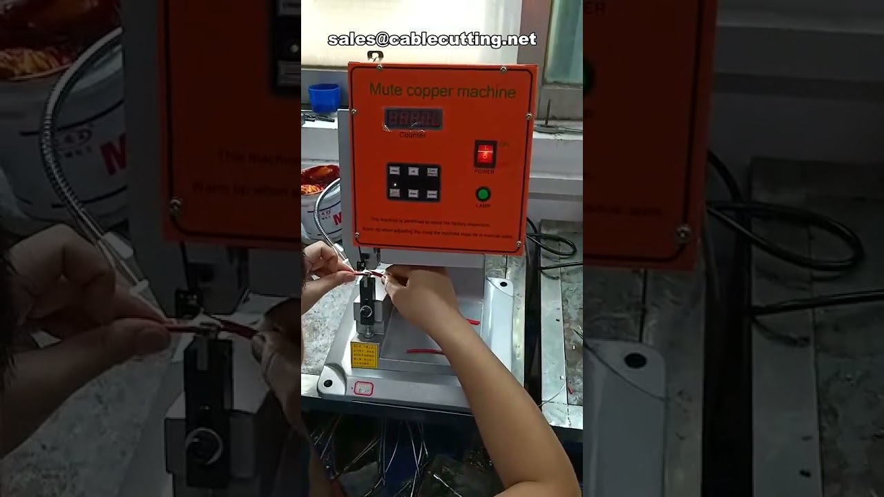 Sessiz Bakır Kuşak Pres Makinesi ile Kablo Tel Ekme ve Bakır Tel Sıyırma | Otomatik Verimli Ekipman