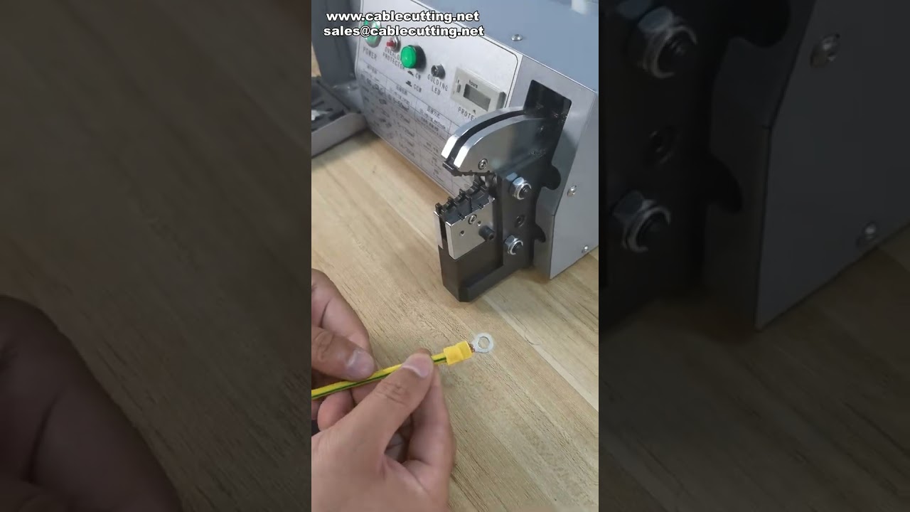 50B2 Elektrik Kablo Kıvırma Makinesi | 0.25-120 mm² Kablolar İçin Yüksek Verimli Terminal Presi
