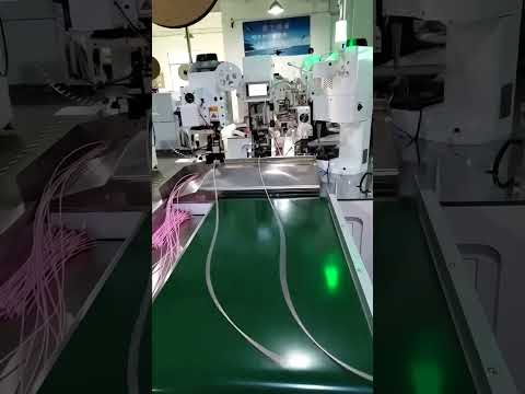 Çift Uçlu Otomatik Krimpleme Makinası - Tek Uçlu Su Geçirmez Conta Yerleştirme & Orta Sıyırma