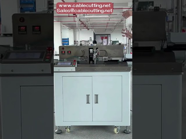 Otomatik Tel Kesme, Sıyırma, Bükme ve Kalaylama Makinesi
