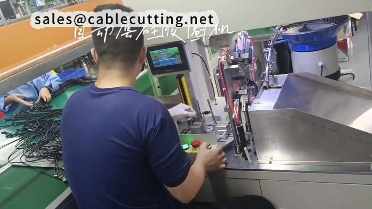 High-Speed Automatic Silicone Ring Inserting Machine