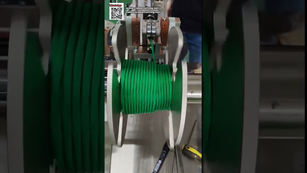 Yüksek Hızlı Otomatik Halat Sarma ve Bağlama Makinesi