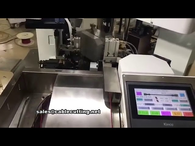 Tam Otomatik Çift Başlı Terminal Çiftleme ve Sıkma Makinesi