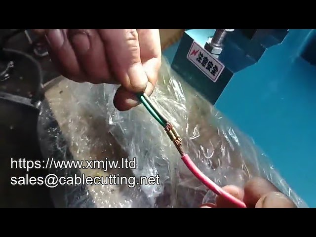 WPM R-30T Otomatik Sessiz Bakır Bant Presleme Makinesi - Büyük Kablo Bağlantı Kaynak Cihazı