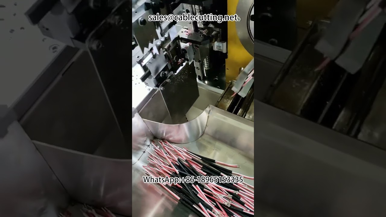Otomatik Kılıf Tel İç ve Dış Sıyırma Makinesi | Ön Uç Terminal Presleme, Arka Uç Lehimleme