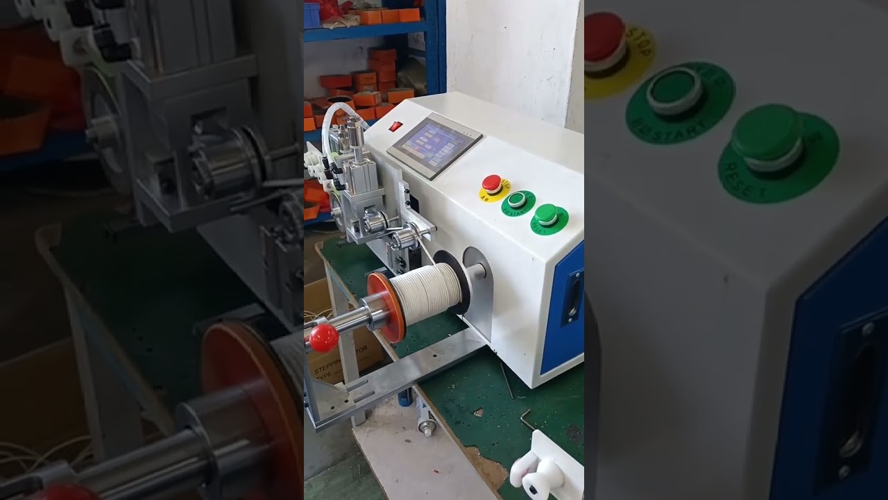 Çok Amaçlı Tel Sarma Makinası | İçi Boş ve Plastik Makaralarda Hassas Ölçümle Bobinleme #fabrika