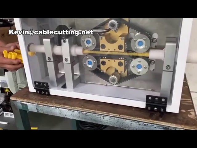 Otomatik Tel İşleme ve Oluklu Boru Kesme Makinesi