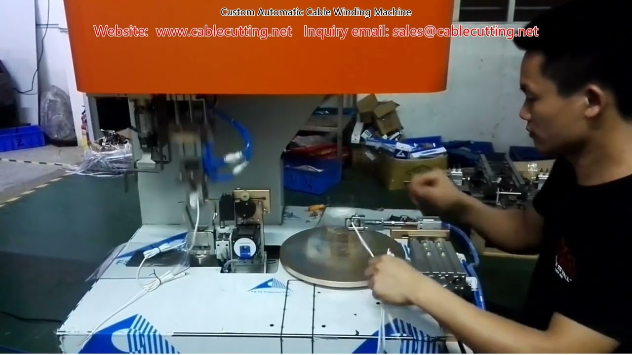 Özel Otomatik Kablo Sarma Makinesi | Endüstriyel Yüksek Hızlı Tel Sarma