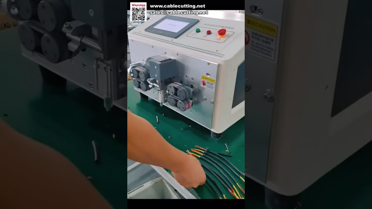 Automatic Sheathed Cable Stripping Machine Inner and Outer Jacket Stripper for Wire Harness