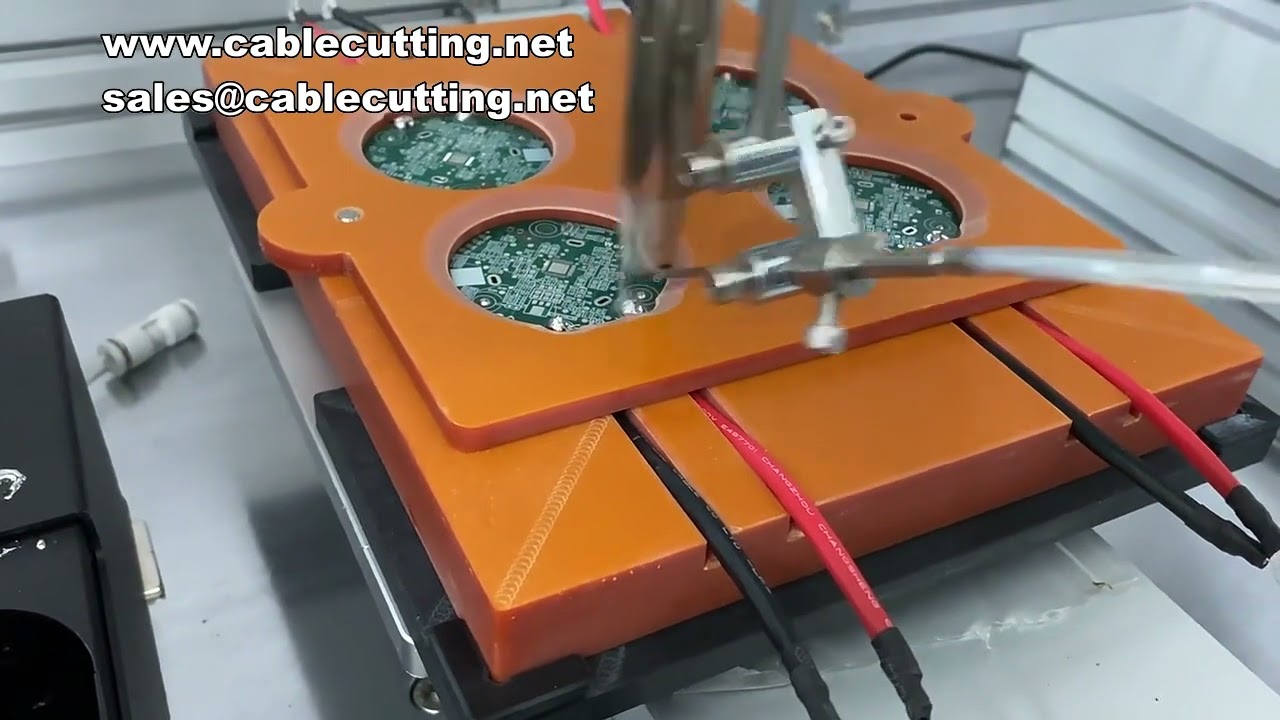 Otomatik Lehimleme ve Kalay Besleme Makinesi | PCB Baskı Devre ve USB Veri Kablosu Dalga Lehim Makinesi