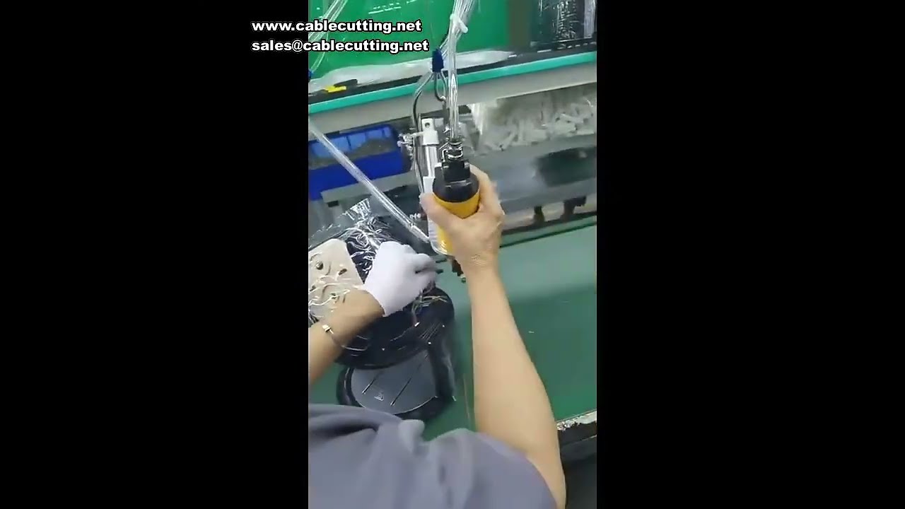 Otomatik Terminal Kıvırma Makinesi - Kap Terminal, Beyaz Nipel Bloğu ve Tel Konnektör Pense